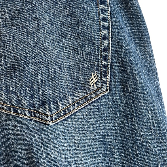 Silver Jeans Low 5 Straight Leg Mid Rise Denim W28 - Picture 12 of 15